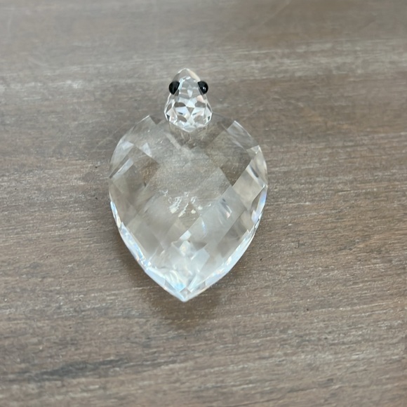 SWAROVSKI Duck w Silver Beak Med Crystal Figurine - Picture 6 of 7